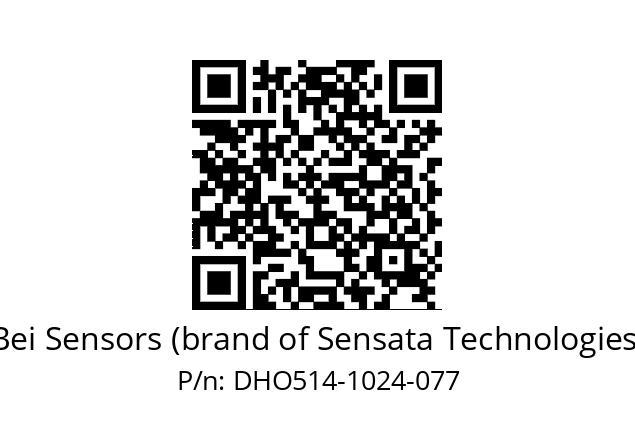  DHO5_14//RG59//01024//GPR010//--DD-- Bei Sensors (brand of Sensata Technologies) DHO514-1024-077