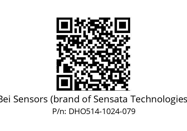  DHO5_14//RG29//01024//GPR100// Bei Sensors (brand of Sensata Technologies) DHO514-1024-079