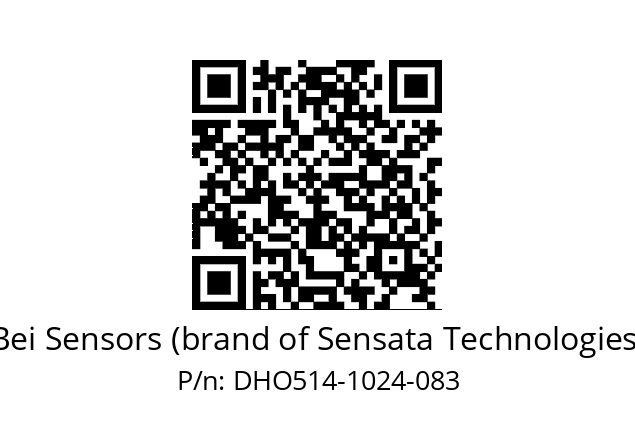  DHO5_14//RG59//01024//G3R050//--DD-- Bei Sensors (brand of Sensata Technologies) DHO514-1024-083