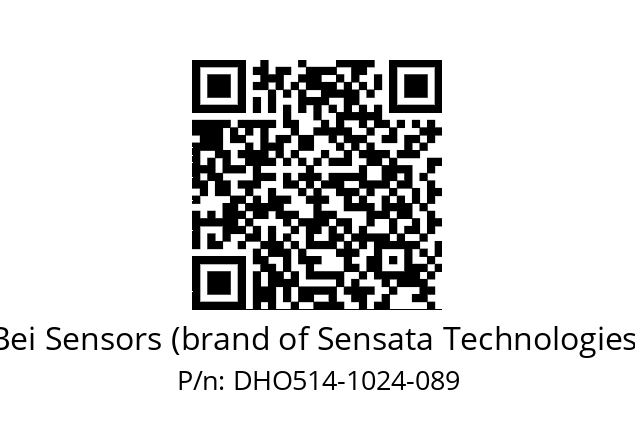  DHO5_14//RG59//01024//G3R040//--DS-- Bei Sensors (brand of Sensata Technologies) DHO514-1024-089