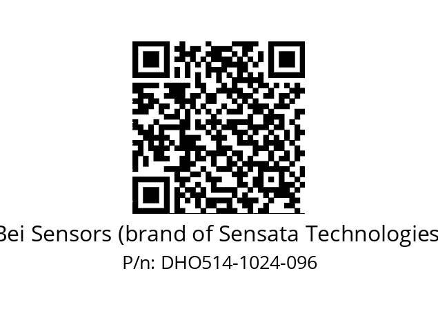  DHO5_14//2WTN//01024//G6R//--DD-- Bei Sensors (brand of Sensata Technologies) DHO514-1024-096