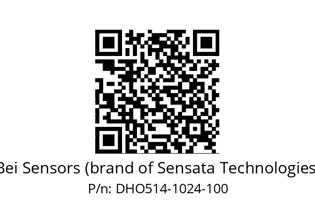  DHO5_14//RG59//01024//GCR060//--DD-- Bei Sensors (brand of Sensata Technologies) DHO514-1024-100