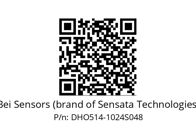  DHO5S14/OM/RG59//01024//G3R020// Bei Sensors (brand of Sensata Technologies) DHO514-1024S048