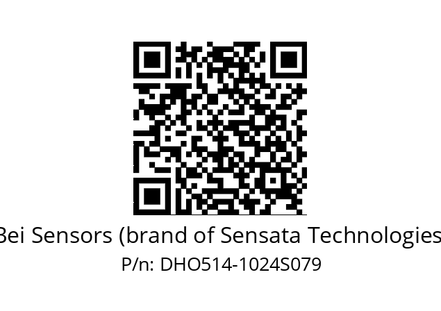  DHO5S14/OM/RG29//01024//G8R// Bei Sensors (brand of Sensata Technologies) DHO514-1024S079