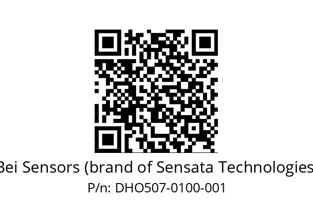  DHO5_07//RG59//00100//G3R020//D0---- Bei Sensors (brand of Sensata Technologies) DHO507-0100-001