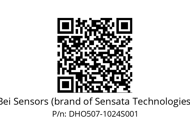  DHO5S07/OM/RG59//01024//G9R//D0---- Bei Sensors (brand of Sensata Technologies) DHO507-1024S001