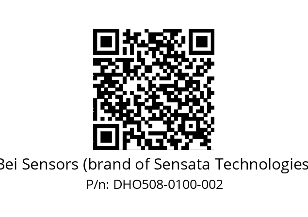  DHO5_08//RG59//00100//G3R020//D0DD-- Bei Sensors (brand of Sensata Technologies) DHO508-0100-002