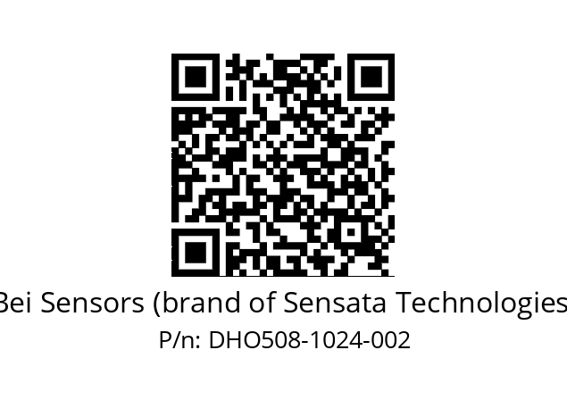  DHO5_08//2G29//01024//G3R020//D0DD-- Bei Sensors (brand of Sensata Technologies) DHO508-1024-002