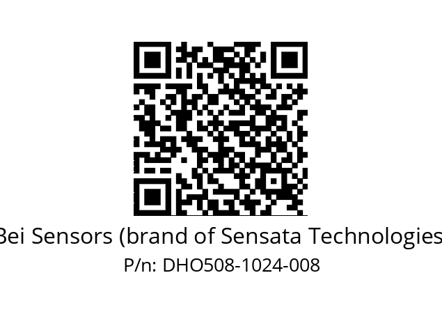  DHO5_08//RG29//01024//G6R//D0DD-- Bei Sensors (brand of Sensata Technologies) DHO508-1024-008