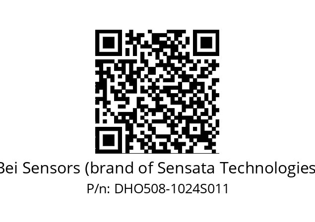  DHO5S08/OM/RG29//01024//G3R030/06/D0DK-- Bei Sensors (brand of Sensata Technologies) DHO508-1024S011