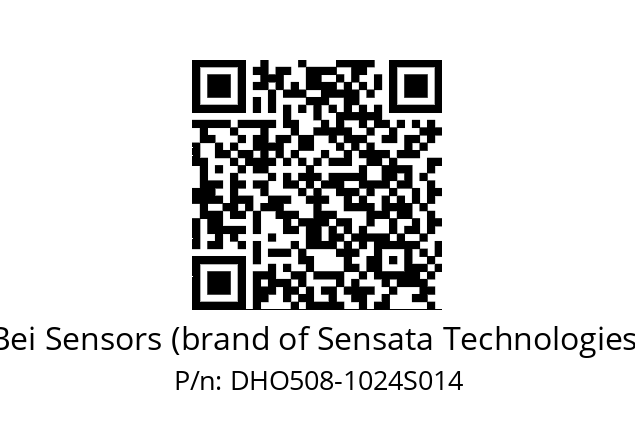  DHO5S08//RG59//01024//G3R003/06/D0DD-- Bei Sensors (brand of Sensata Technologies) DHO508-1024S014