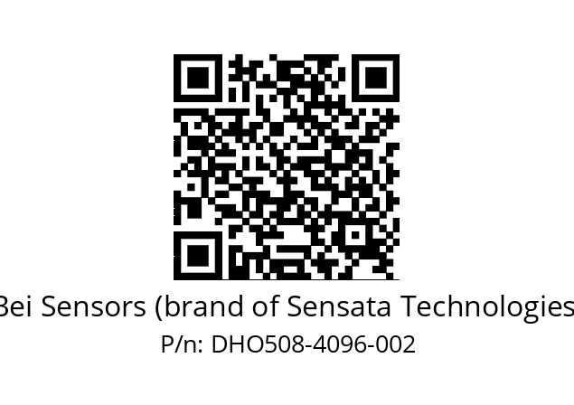  DHO5_08//2G29//04096//G6R//D0---- Bei Sensors (brand of Sensata Technologies) DHO508-4096-002