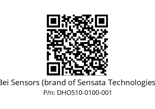  DHO5_10//RG59//00100//G3R020//D0---- Bei Sensors (brand of Sensata Technologies) DHO510-0100-001