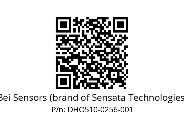  DHO5_10//RG59//00256//G3R100//D0DS-- Bei Sensors (brand of Sensata Technologies) DHO510-0256-001