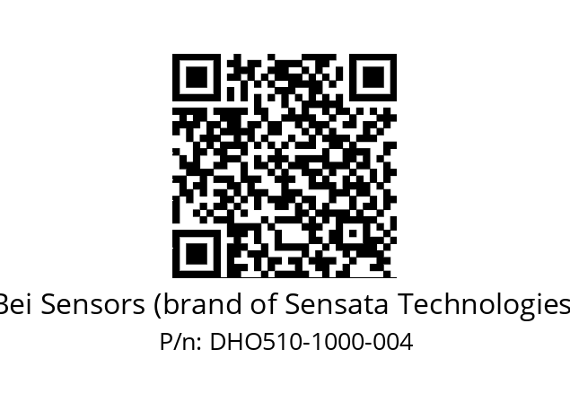  DHO5_10//RG59//01000//G6R//D0---- Bei Sensors (brand of Sensata Technologies) DHO510-1000-004