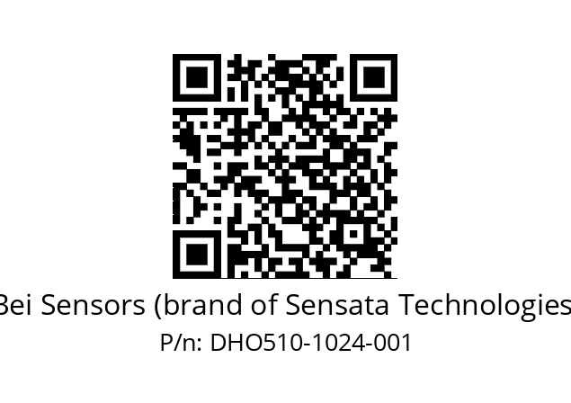  DHO5_10//RG59//01024//G3R020//D0---- Bei Sensors (brand of Sensata Technologies) DHO510-1024-001