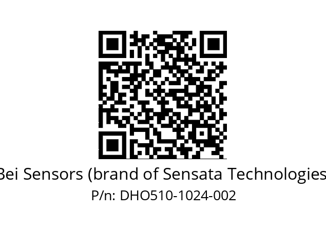  DHO5_10//RP29//01024//G3R020//D0---- Bei Sensors (brand of Sensata Technologies) DHO510-1024-002