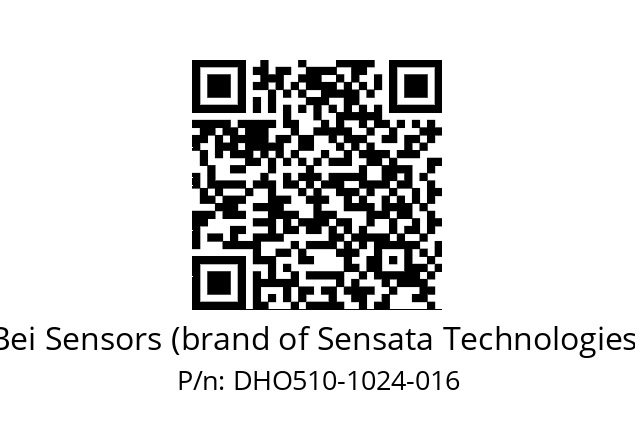  DHO5_10//RG59//01024//G6R//D0DD-- Bei Sensors (brand of Sensata Technologies) DHO510-1024-016