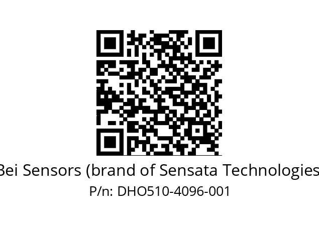  DHO5_10//RG59//04096//G6R//D0DD-- Bei Sensors (brand of Sensata Technologies) DHO510-4096-001