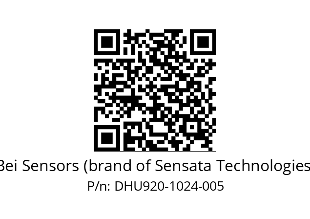  DHU9_20//5GT9//01024//G6R//U2D4-- Bei Sensors (brand of Sensata Technologies) DHU920-1024-005