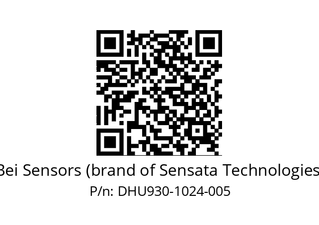  DHU9_30//3G39//01024//G3R020//--DW-- Bei Sensors (brand of Sensata Technologies) DHU930-1024-005