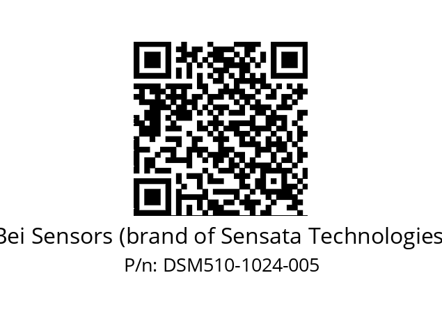  DSM5H10//5G59//01024//G8R//CS---- Bei Sensors (brand of Sensata Technologies) DSM510-1024-005