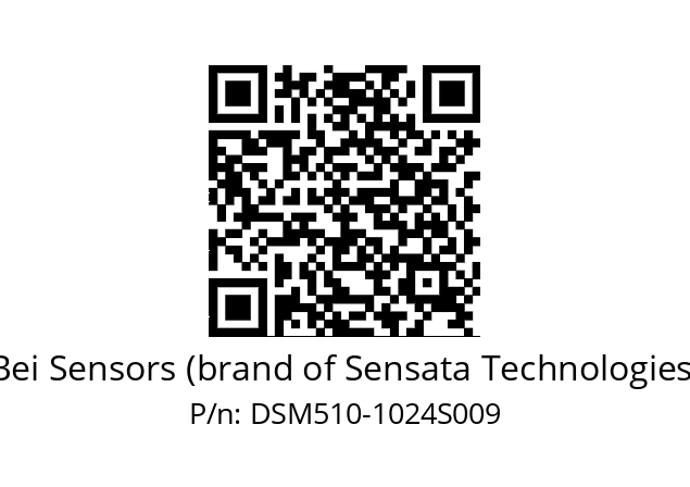  DSM5X10/AA/5G59//01024//TEA050// Bei Sensors (brand of Sensata Technologies) DSM510-1024S009