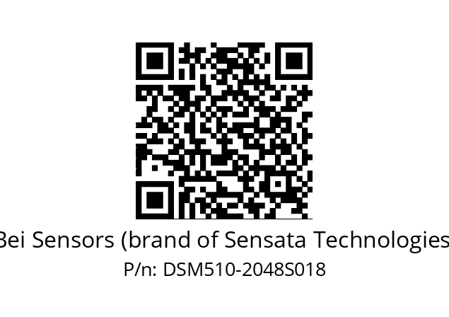  DSM5X10/AA/5G29//02048//TEA050// Bei Sensors (brand of Sensata Technologies) DSM510-2048S018