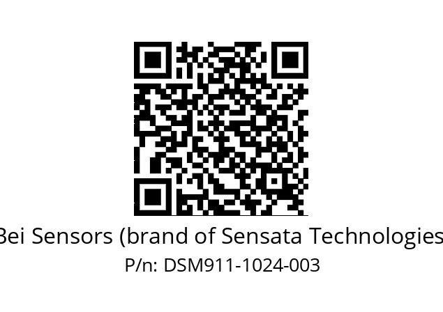  DSM9H11//5G59//01024//G8R//CSA4-- Bei Sensors (brand of Sensata Technologies) DSM911-1024-003