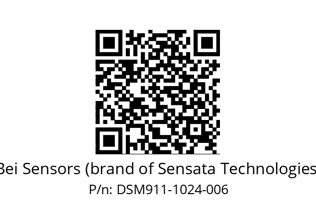  DSM9H11//2WTN//01024//G3R020//CSA4-- Bei Sensors (brand of Sensata Technologies) DSM911-1024-006