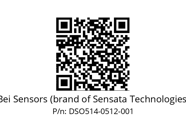  DSO5H14//5G59//00512//G8R// Bei Sensors (brand of Sensata Technologies) DSO514-0512-001