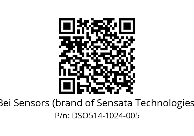  DSO5H14//5G29//01024//GPR050// Bei Sensors (brand of Sensata Technologies) DSO514-1024-005