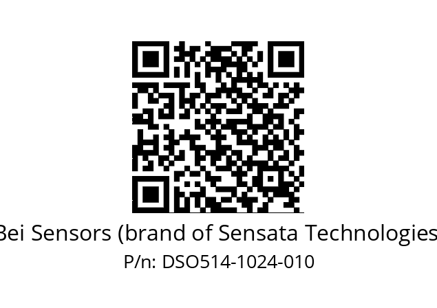  DSO5H14//5WTN//01024//G8R//--DX-- Bei Sensors (brand of Sensata Technologies) DSO514-1024-010