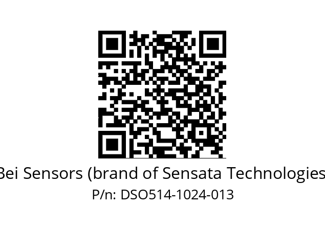  DSO5H14//5G29//01024//G6R//--DX-- Bei Sensors (brand of Sensata Technologies) DSO514-1024-013