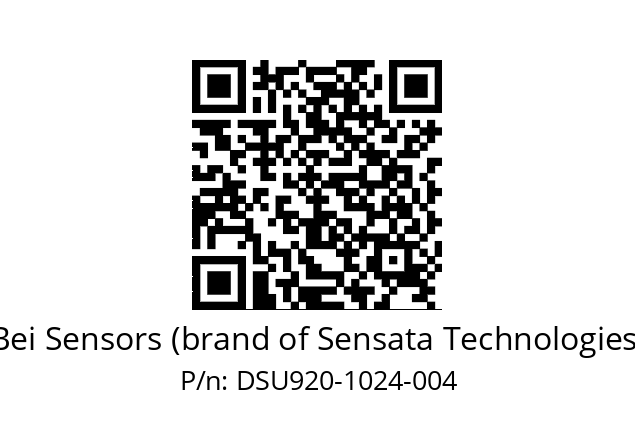  DSU9H20//5G59//01024//GPR020//U2---- Bei Sensors (brand of Sensata Technologies) DSU920-1024-004