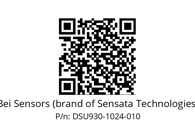  DSU9H30//5G59//01024//GPR010//--DW-- Bei Sensors (brand of Sensata Technologies) DSU930-1024-010