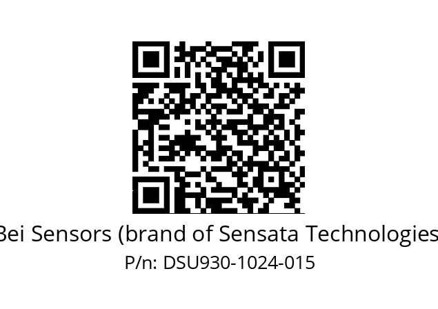  DSU9H30//5G59//01024//G8R//--DW-- Bei Sensors (brand of Sensata Technologies) DSU930-1024-015