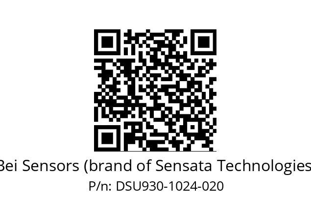  DSU9H30//5WTN//01024//G3R020// Bei Sensors (brand of Sensata Technologies) DSU930-1024-020