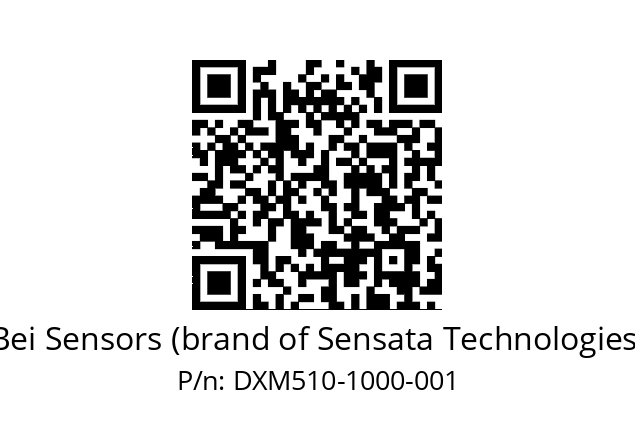  DXM5_10//2G29//01000//G3R020// Bei Sensors (brand of Sensata Technologies) DXM510-1000-001