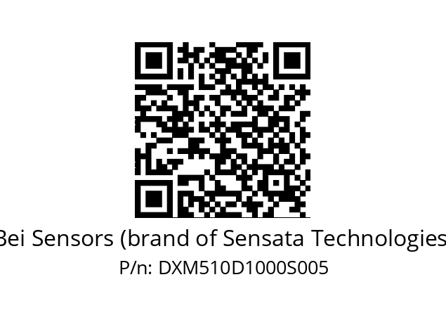  DXM5S10/AA/RG59//10000//TEA200// Bei Sensors (brand of Sensata Technologies) DXM510D1000S005