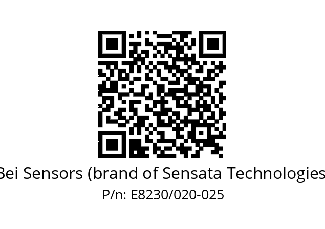   Bei Sensors (brand of Sensata Technologies) E8230/020-025