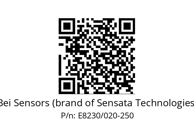   Bei Sensors (brand of Sensata Technologies) E8230/020-250