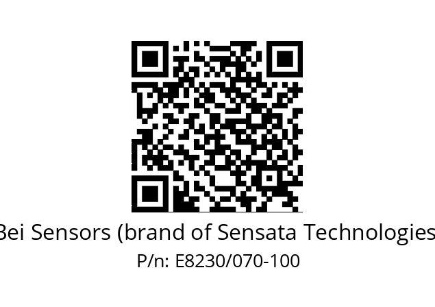   Bei Sensors (brand of Sensata Technologies) E8230/070-100