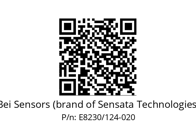  CABLE-08FILS 4X2X0.25 SILICONE ROUGE HAUTE T° Bei Sensors (brand of Sensata Technologies) E8230/124-020