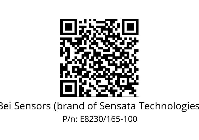   Bei Sensors (brand of Sensata Technologies) E8230/165-100