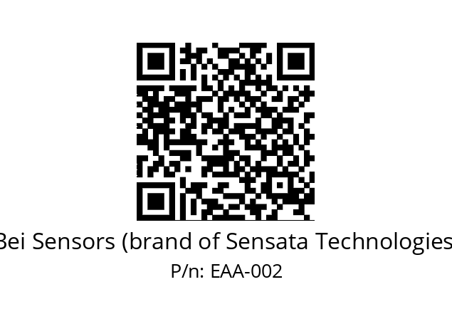  EAAS005//5S5G/0P/13B12D5//T7//SSGT6 Bei Sensors (brand of Sensata Technologies) EAA-002