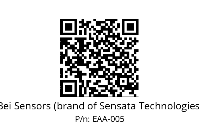  EAA_010//5S5G//13B12D5//S3//SSGP6 Bei Sensors (brand of Sensata Technologies) EAA-005