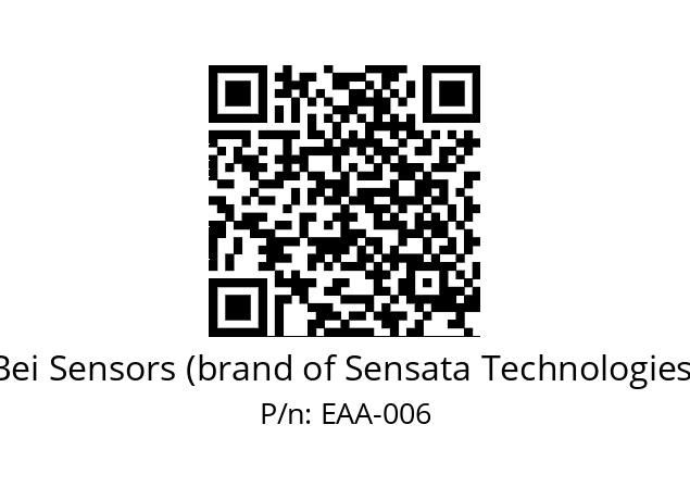  EAA_030//5S5G//13B12D5//S3//SSGP6 Bei Sensors (brand of Sensata Technologies) EAA-006