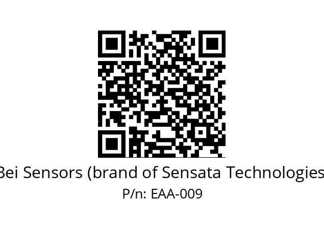  EAA_020//5S5G//13B12D5//S3//SSGP6 Bei Sensors (brand of Sensata Technologies) EAA-009