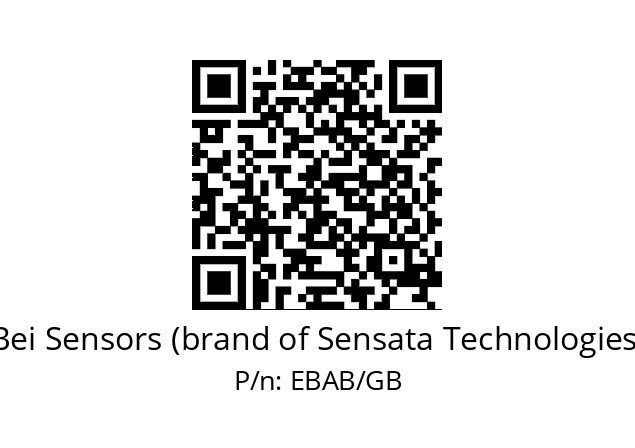  CARTE POUR BAB PFB Bei Sensors (brand of Sensata Technologies) EBAB/GB